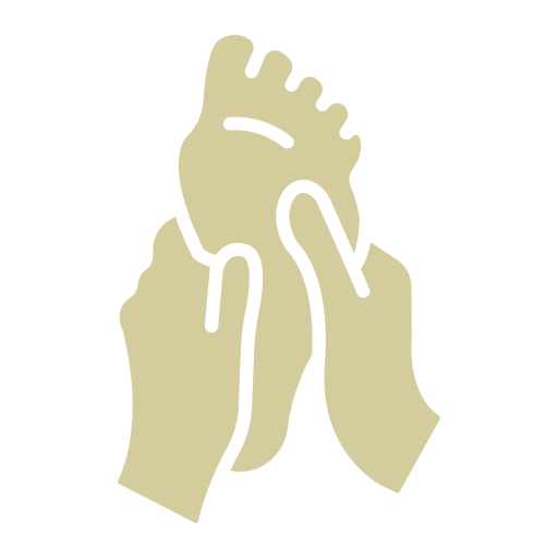 Reflexology mobile massage in Las Vegas symbol