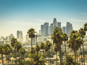 A picture of Los Angeles that represents our Swedish and Deep Tissue massage services in Los Angeles