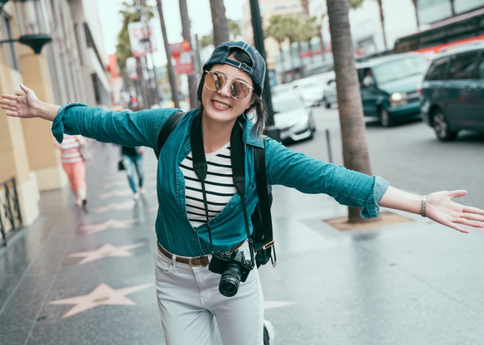 This is a picture from a Hollywood Walk of Fame tour that represents a once in a lifetime thing to do in Los Angeles
